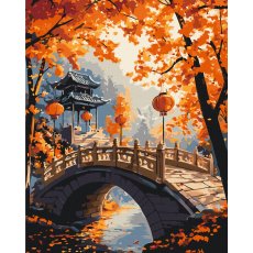 Картина по номерам Осенний променад, Brushme (40x50 см)