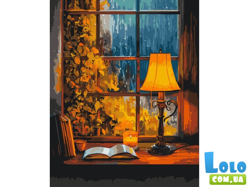 Картина по номерам  День, когда шел дождь, Brushme (40x50 см)