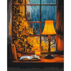 Картина по номерам  День, когда шел дождь, Brushme (40x50 см)