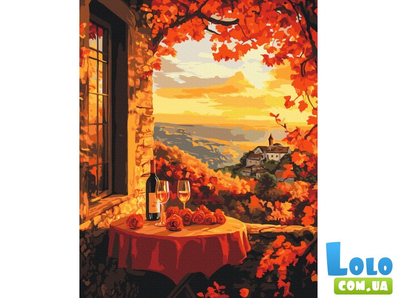 Картина по номерам Осенняя романтика, Brushme (40x50 см)