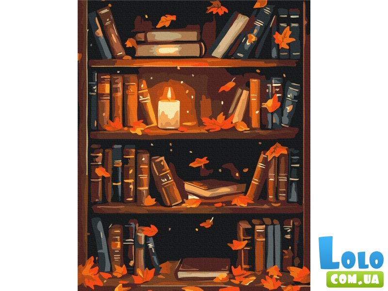 Картина по номерам Осенняя полочка, Brushme (40x50 см)