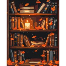 Картина по номерам Осенняя полочка, Brushme (40x50 см)