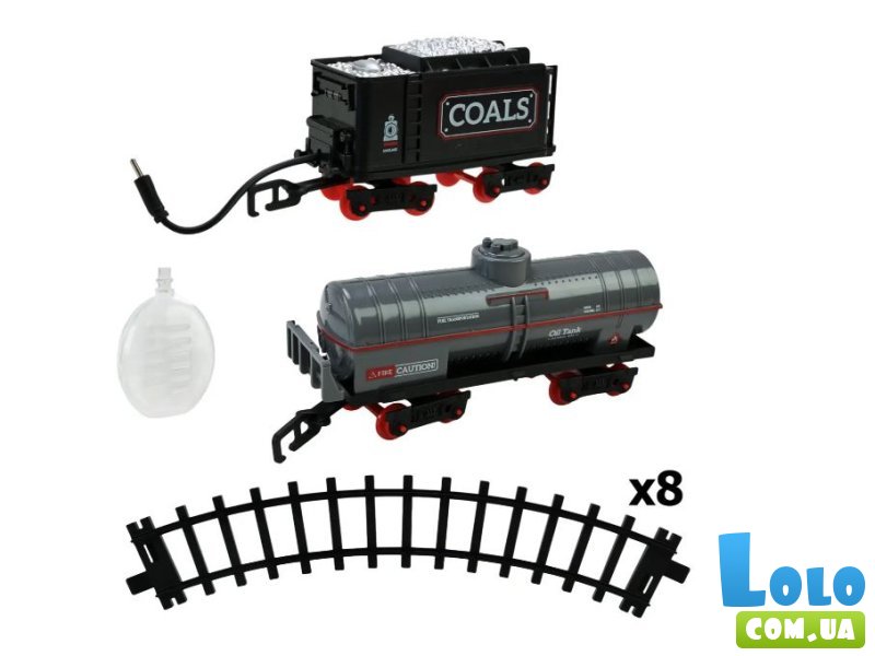 Железная дорога с дымом