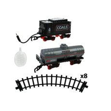 Железная дорога с дымом