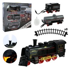 Железная дорога с дымом