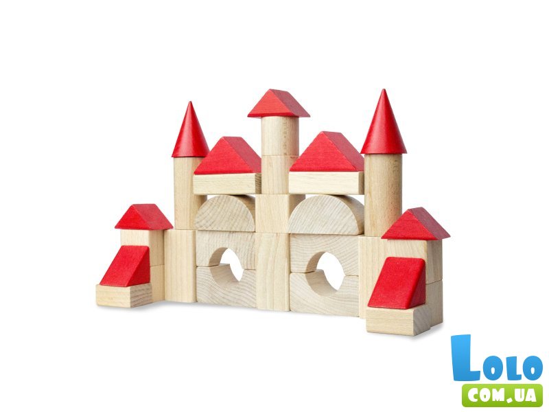 Конструктор Красные шипы, Igroteco (UNI002), 31 дет.