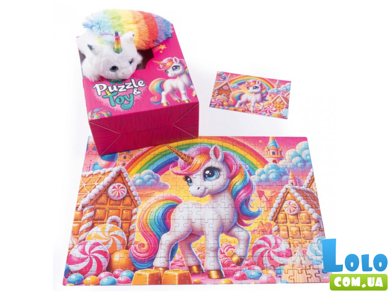 Пазлы Единорожка, Vladi Toys, 260 эл.
