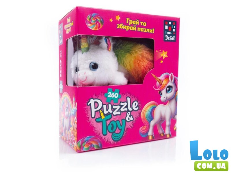 Пазлы Единорожка, Vladi Toys, 260 эл.