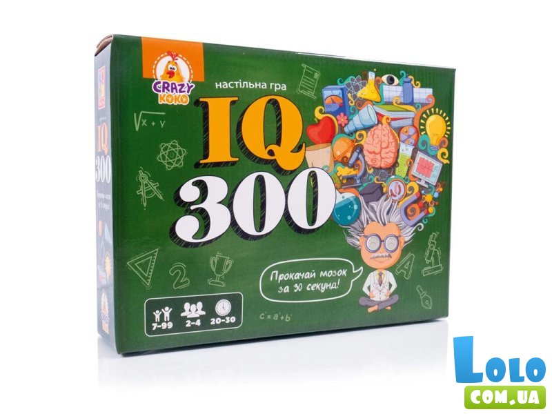 Настольная игра IQ300, Vladi Toys