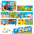 Развивающая игра с липучками Busy Book. Для мальчиков, Vladi Toys