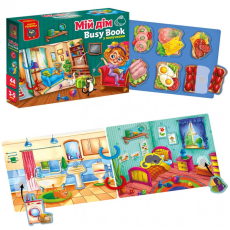 Развивающая игра с липучками Busy Book. Мой дом, Vladi Toys