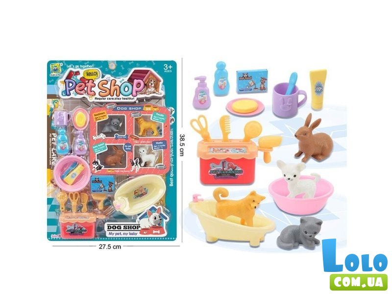 Набор животных с аксессуарами (в ассортименте)
