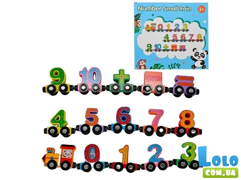 Развивающая игрушка Поезд магнитный