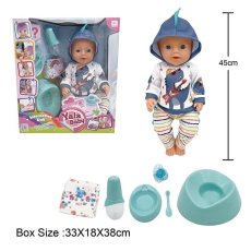 Пупс функциональный с аксессуарами