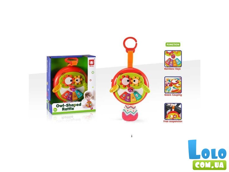 Погремушка музыкальная Птичка (англ.)