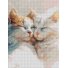 Алмазная мозаика Две кошечки, Brushme (30x40 см)