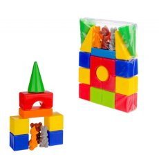 Конструктор Теремок №1, Colorplast (1-064), 20 дет.