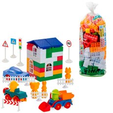 Конструктор Лидер №4, ColorPlast (1-053), 150 дет.