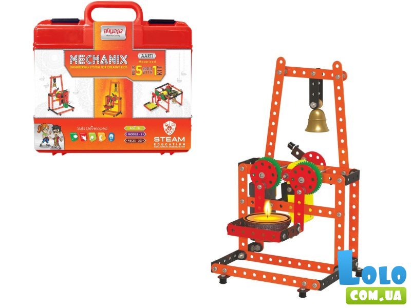 Конструктор металлический Mechanix Аарти, Zephyr (1078), 207 дет.