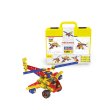Конструктор полипропиленовый Mechanix Самолет №3, Zephyr (2009), 180 дет.