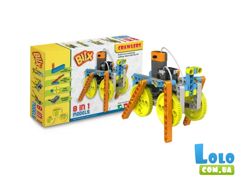 Конструктор полипропиленовый Ходячий робот, Zephyr (6029), 70 дет.