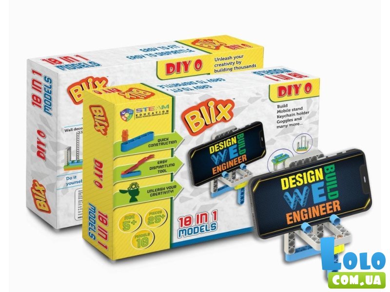 Конструктор полипропиленовый Держатель, Zephyr (6031), 25 дет.