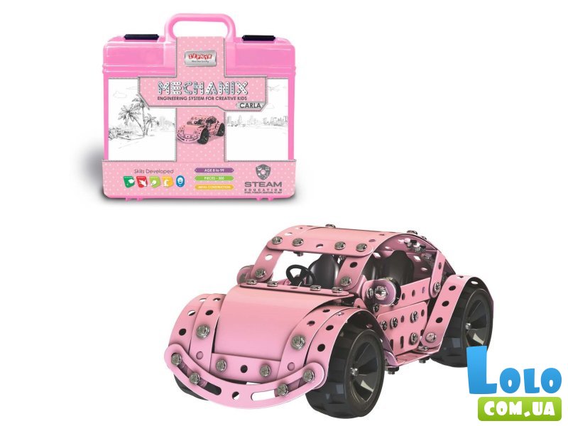 Конструктор металлический Mechanix Авто Карла, Zephyr (1064), 305 дет.