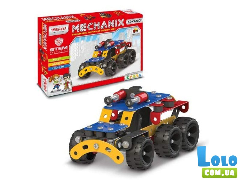 Конструктор металлический Mechanix Advance, Zephyr (9005), 249 дет.