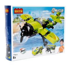 Конструктор Самолет, COGO (3030), 178 дет.