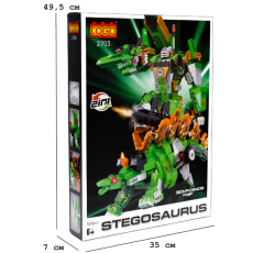 Конструктор Стегозавр, COGO (2703), 587 дет.