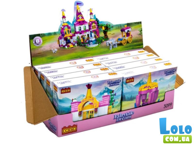 Конструктор Сказочная коллекция, COGO (3099), (в ассортименте)