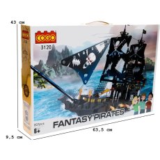 Конструктор Фрегат, COGO(3120), 807 дет.