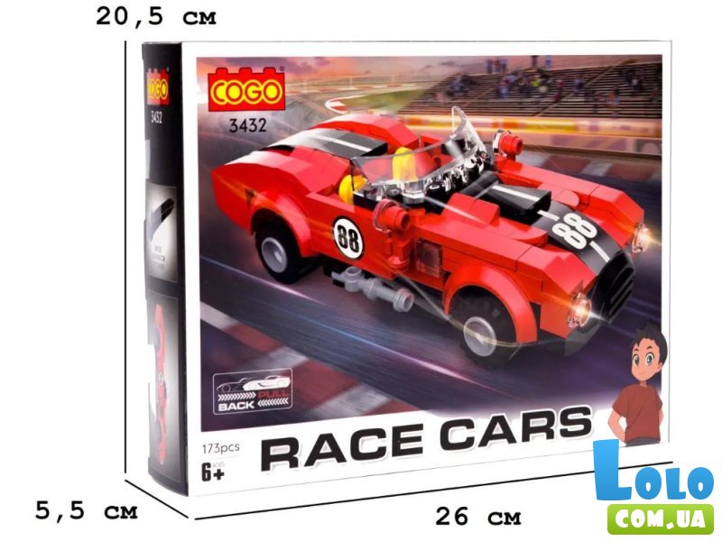 Конструктор Мощность, COGO (3432), 173 дет.