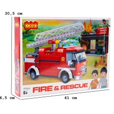 Конструктор Спасение дома, COGO (3619), 411 дет.