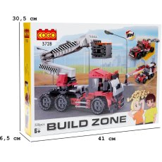 Конструктор Подъемник 3 в 1, COGO (3728), 320 дет.