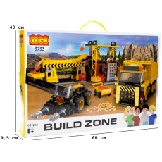 Конструктор Строительная база, COGO (3733), 604 дет.