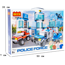 Конструктор Полицейское задержание, COGO (3925), 731 дет.