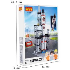 Конструктор Запуск ракеты, COGO (4130), 309 дет.