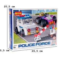 Конструктор Перехват, COGO (4162), 166 дет.