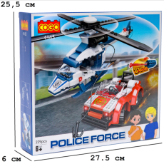 Конструктор Скоростное преследование, COGO (4163), 229 дет.