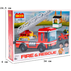 Конструктор Огонь и помощь, COGO (4172), 260 дет.