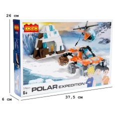 Конструктор Спасение на полюсе, COGO(4189), 378 дет.