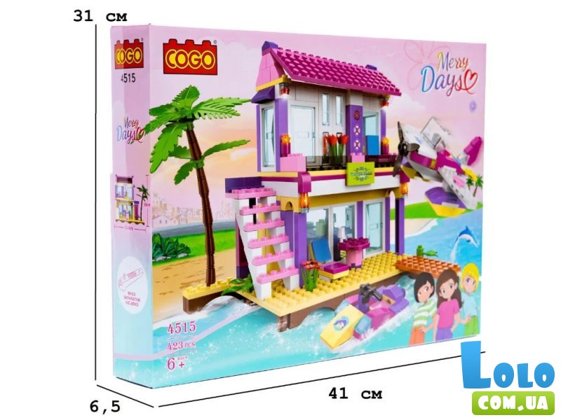 Конструктор Спасатели, COGO (4515), 423 дет.