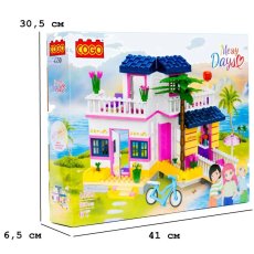 Конструктор Дом на пляже, COGO (4550), 360 дет.