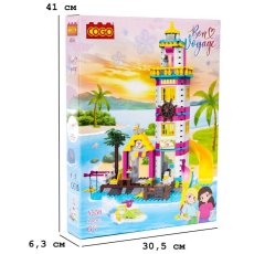 Конструктор Маяк на острове, COGO (4556), 412 дет.