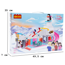 Конструктор Горнолыжный курорт, COGO (4580), 580 дет.