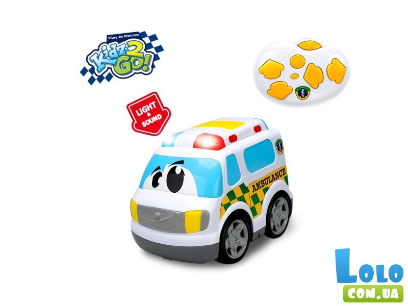 Машина Скорая помощь на радиоуправлении, Kiddy Go
