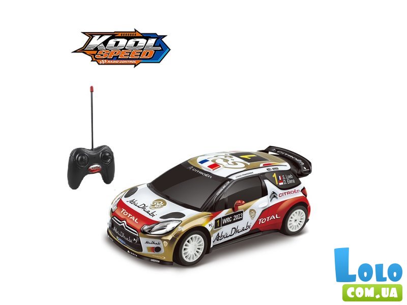 Машина CITROEN DS 3 WRC на радиоуправлении, Kool Speed