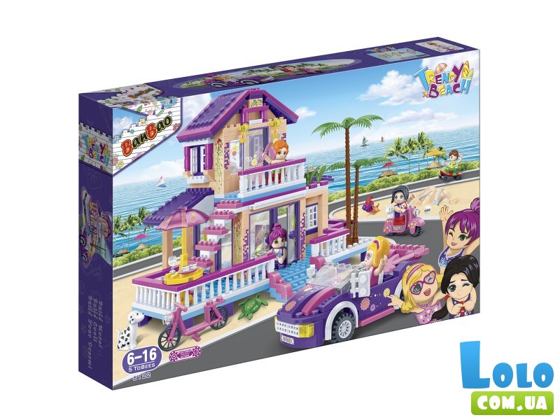 Конструктор Вилла, BanBao (6122), 565 дет.