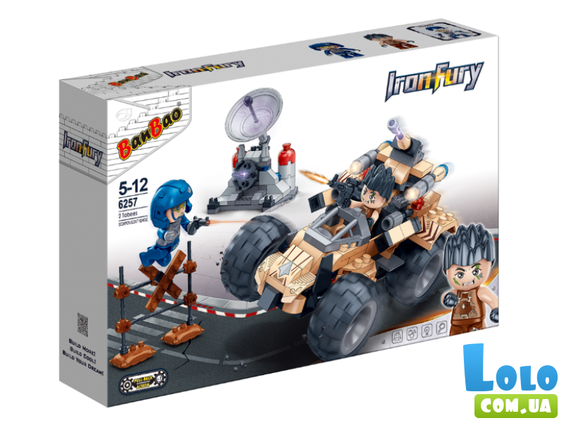 Конструктор Внедорожник, BanBao (6257), 242 дет.